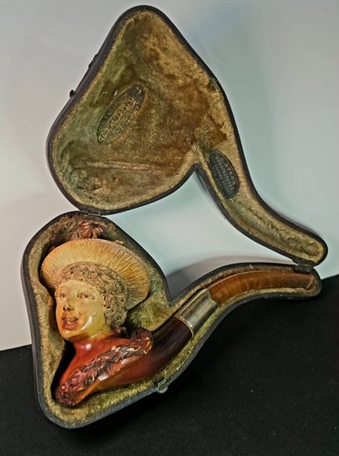 Antique stehr meerschaum - c,