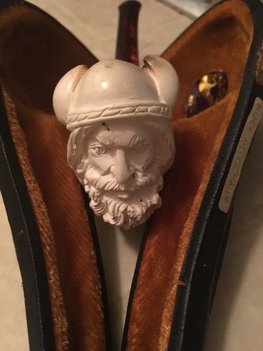 Hand carved viking - carved,